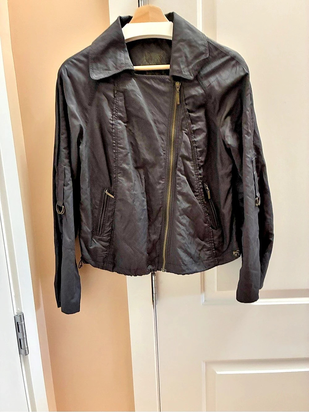 Olsen Dark Brown Metallic Jacket (Like New)